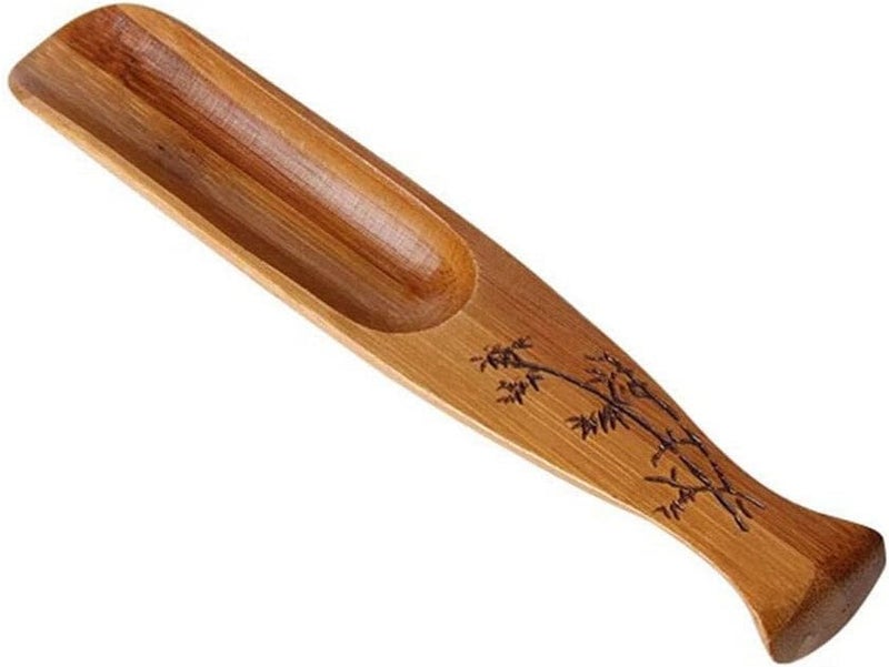 OSALADI Loose Leaf Tea Scoops Tea Leaf Shovel Salt Scoop Matcha Tea Honey Washing Matcha Tea Accessories Tea Leaf Scooper Bamboo Tableware Matcha Scoop Sugar Vanilla Wooden Cup - Image 1